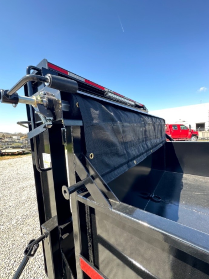 Gooseneck Dump Trailer For Sale | 16k. Tarp kit Loading ramps 7k Axles   Best Dump Trailer 