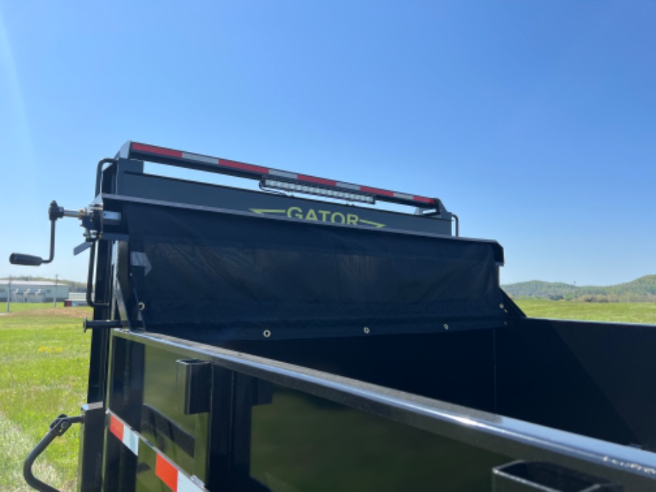 Gooseneck Dump Trailer For Sale | 16k. Tarp kit Loading ramps 7k Axles   Best Dump Trailer 