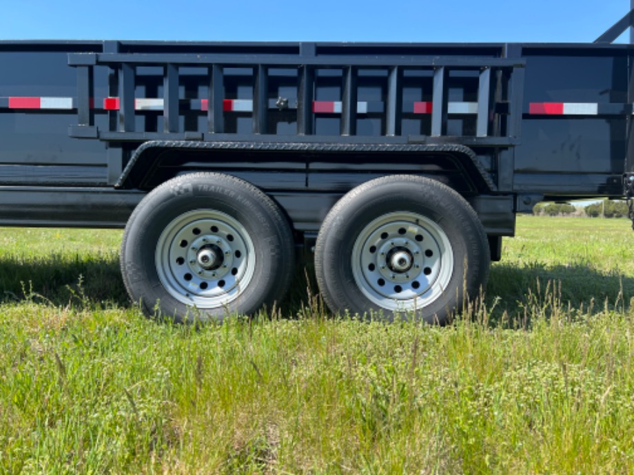 Gooseneck Dump Trailer For Sale | 16k. Tarp kit Loading ramps 7k Axles   Best Dump Trailer 