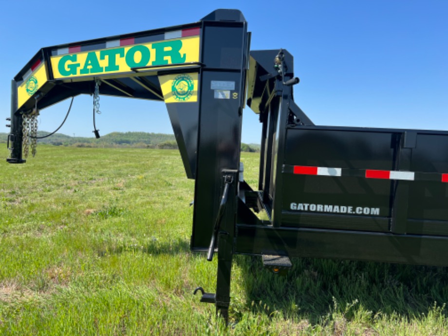 Gooseneck Dump Trailer For Sale | 16k. Tarp kit Loading ramps 7k Axles   Best Dump Trailer 