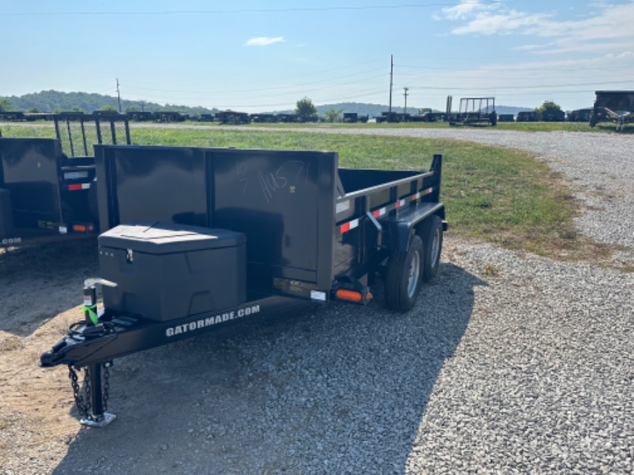 6x10 Dump Trailer For Sale  3,500lbs Axles Best Dump Trailer 