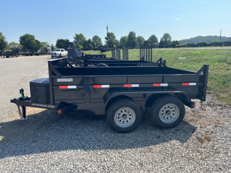 6x10 Dump Trailer For Sale  3,500lbs Axles Best Dump Trailer 