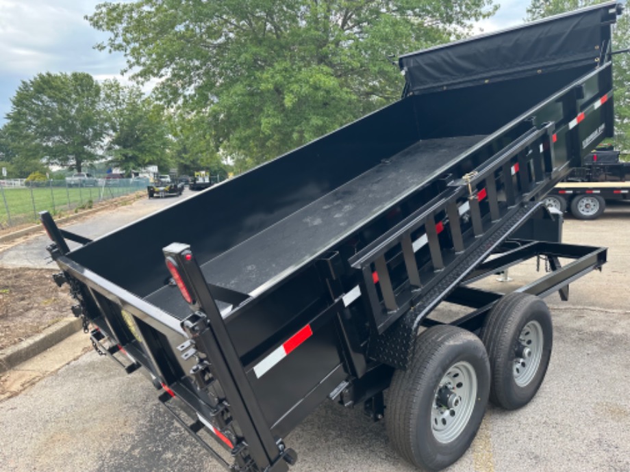 Dump trailer For Sale 14ft 14k Tarp kit Ramps  Best Dump Trailer 