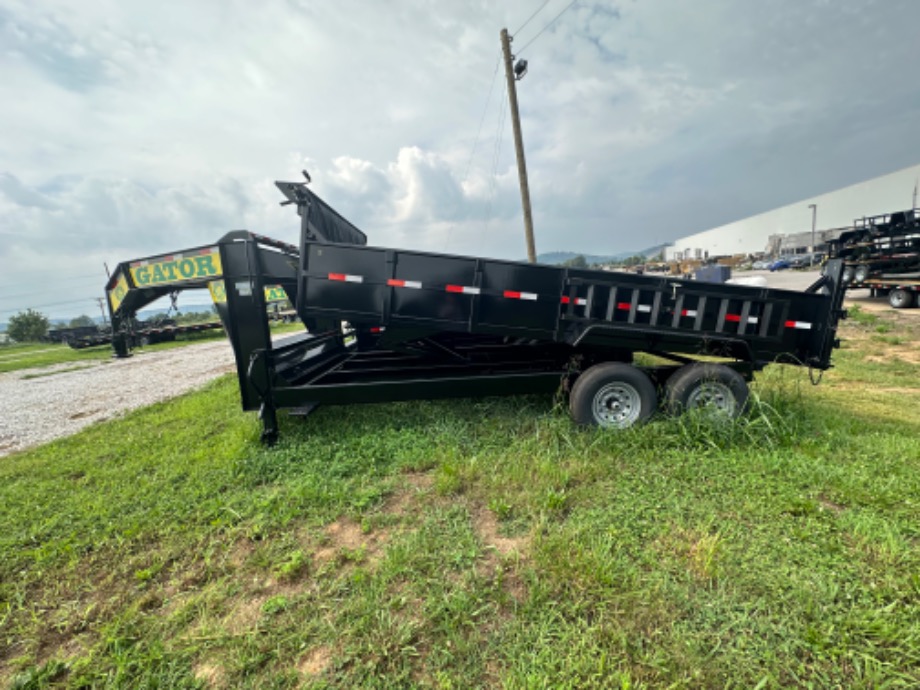 Gooseneck 14K Dump Trailer For Sale Best Dump Trailer 