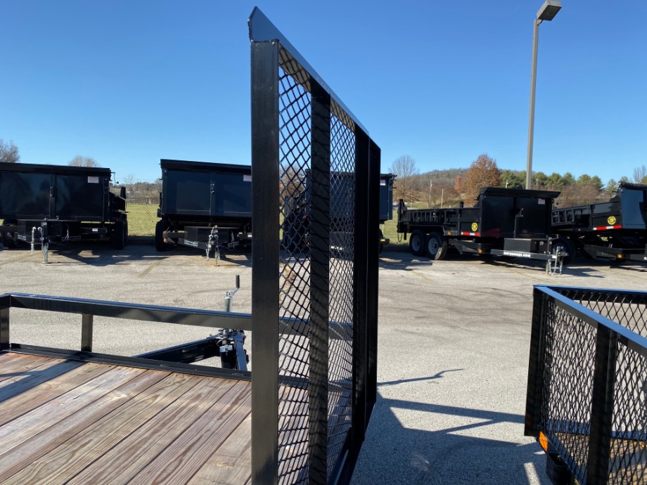 Utility Trailer With Side Gate 16ft Utility Trailers 