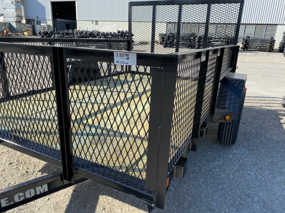 Utility Trailer 6x10 With Mesh Sides Utility Trailers 
