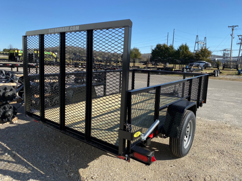 Utility Trailer 6x10 With Mesh Sides Utility Trailers 