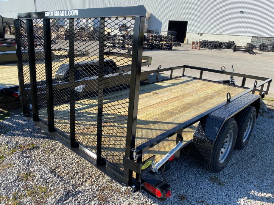 Utility Trailer Tandem By Gator 14ft Utility Trailers 