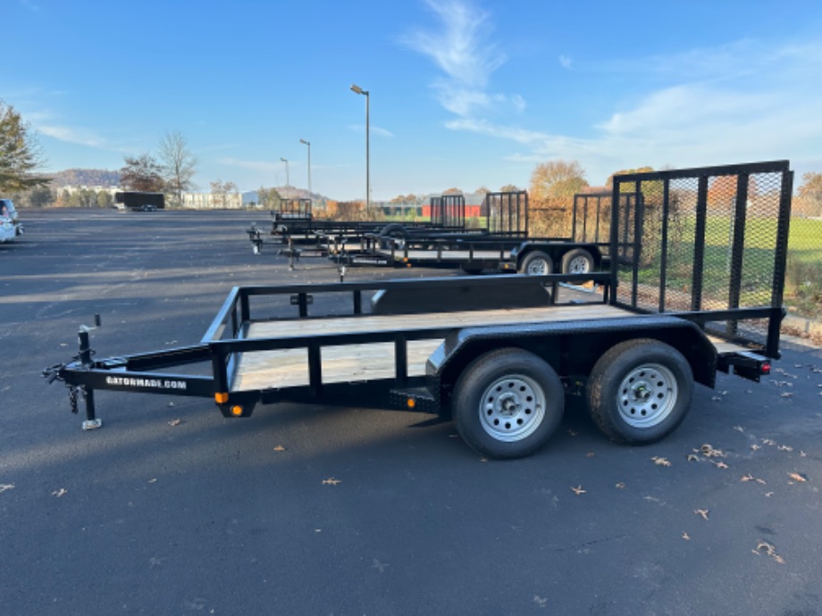 Utility trailer 12ft 7GVWR Spring Assist Gate Utility Trailers 