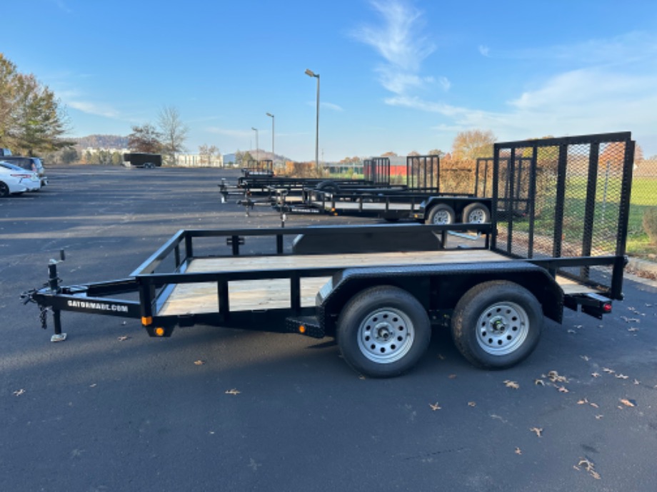 Utility trailer 12ft 7GVWR Spring Assist Gate Utility Trailers 