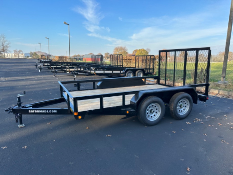 Utility trailer 12ft 7GVWR Spring Assist Gate Utility Trailers 