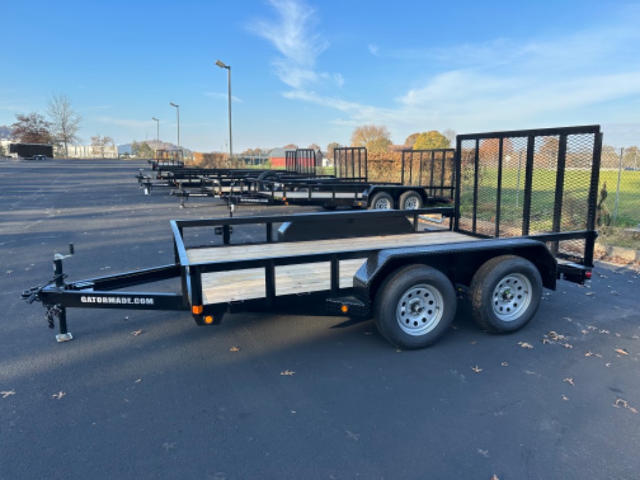 Utility trailer 12ft 7GVWR Spring Assist Gate Utility Trailers 