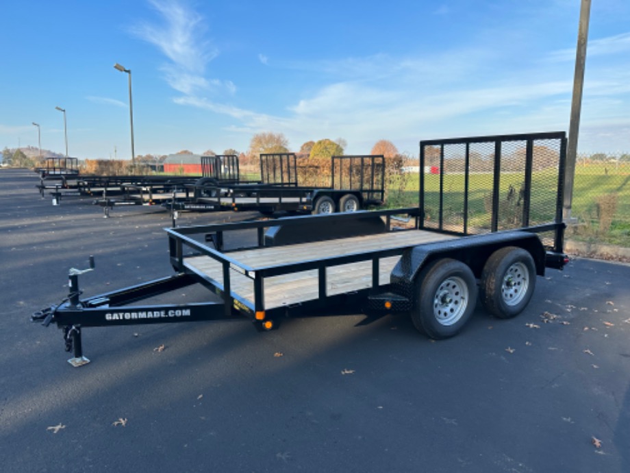 Utility trailer 12ft 7GVWR Spring Assist Gate Utility Trailers 