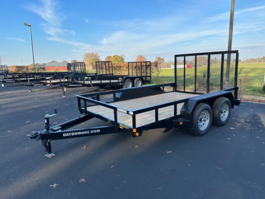 Utility trailer 12ft 7GVWR Spring Assist Gate Utility Trailers 