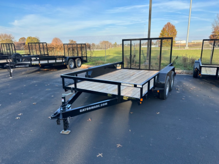 Utility trailer 12ft 7GVWR Spring Assist Gate Utility Trailers 