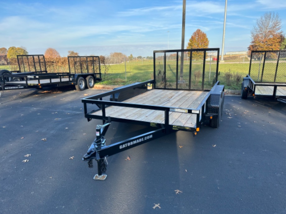 Utility trailer 12ft 7GVWR Spring Assist Gate Utility Trailers 