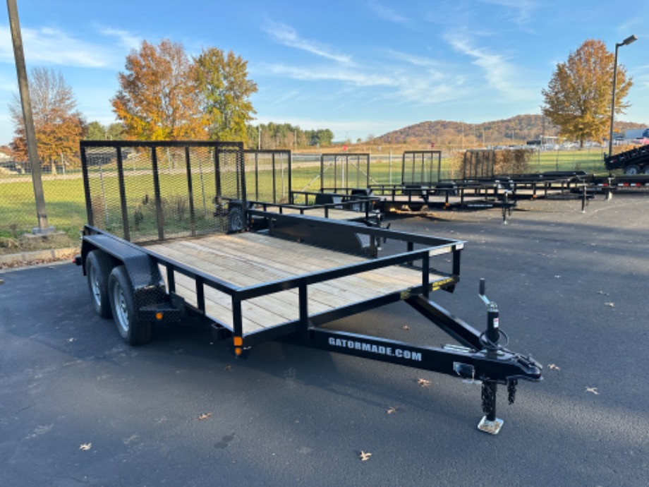 Utility trailer 12ft 7GVWR Spring Assist Gate Utility Trailers 