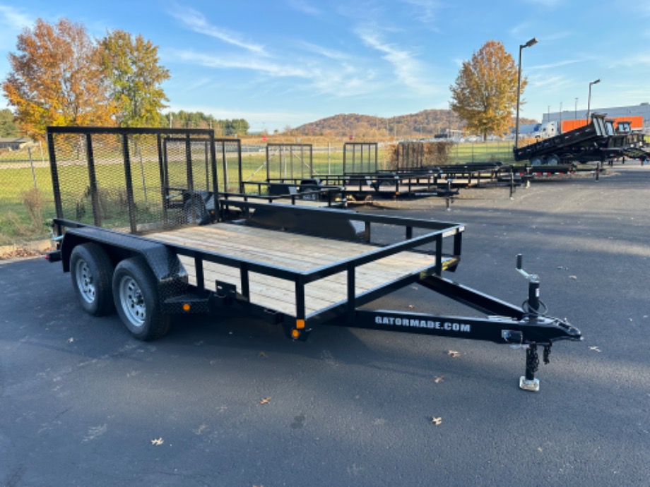 Utility trailer 12ft 7GVWR Spring Assist Gate Utility Trailers 