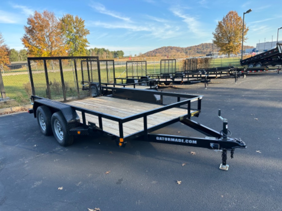 Utility trailer 12ft 7GVWR Spring Assist Gate Utility Trailers 