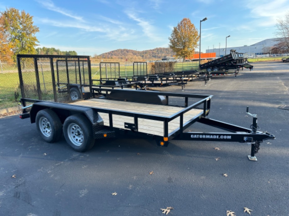 Utility trailer 12ft 7GVWR Spring Assist Gate Utility Trailers 