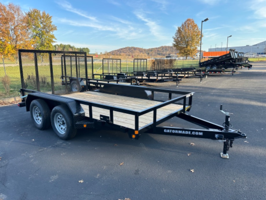 Utility trailer 12ft 7GVWR Spring Assist Gate Utility Trailers 