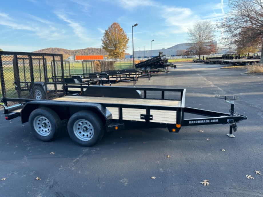 Utility trailer 12ft 7GVWR Spring Assist Gate Utility Trailers 