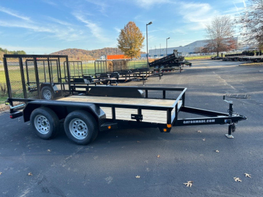 Utility trailer 12ft 7GVWR Spring Assist Gate Utility Trailers 