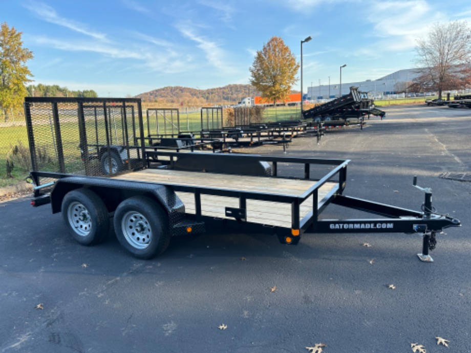 Utility trailer 12ft 7GVWR Spring Assist Gate Utility Trailers 