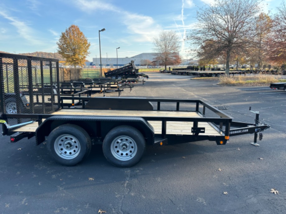 Utility trailer 12ft 7GVWR Spring Assist Gate Utility Trailers 