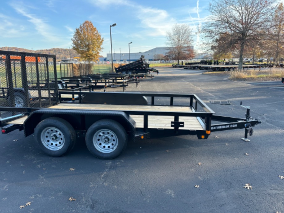 Utility trailer 12ft 7GVWR Spring Assist Gate Utility Trailers 