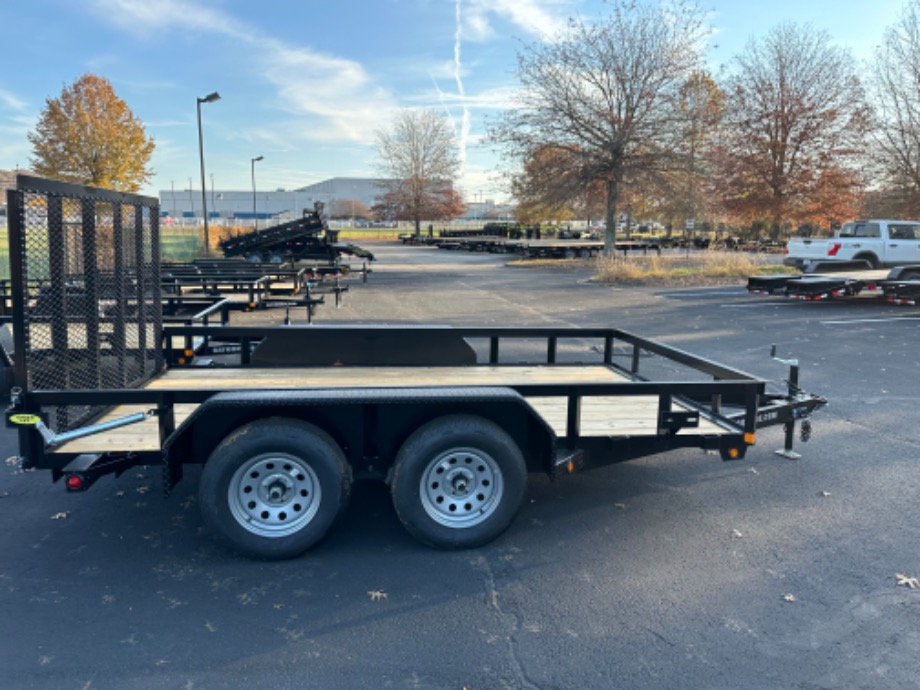 Utility trailer 12ft 7GVWR Spring Assist Gate Utility Trailers 