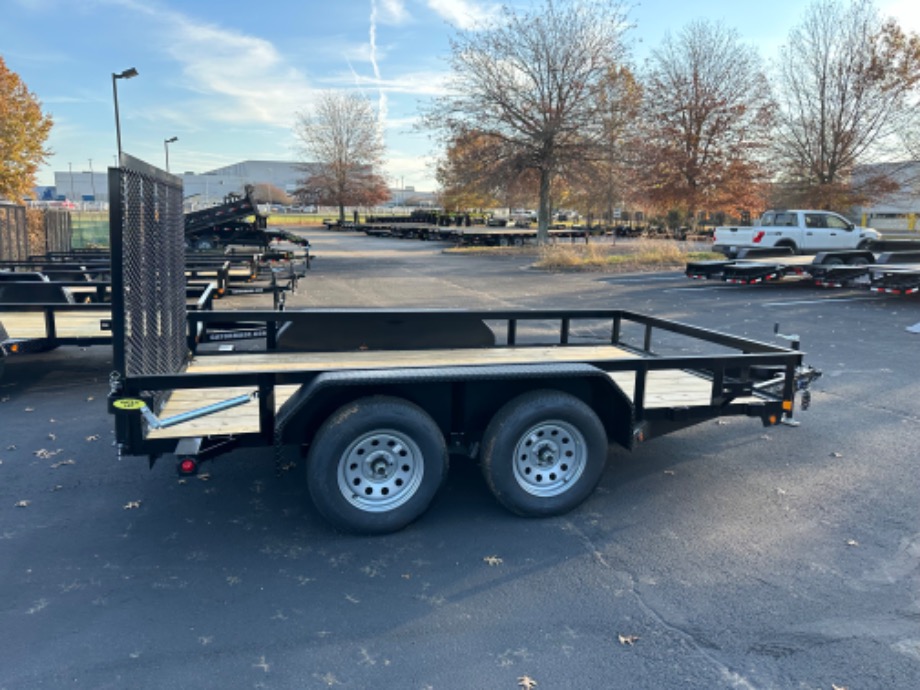 Utility trailer 12ft 7GVWR Spring Assist Gate Utility Trailers 