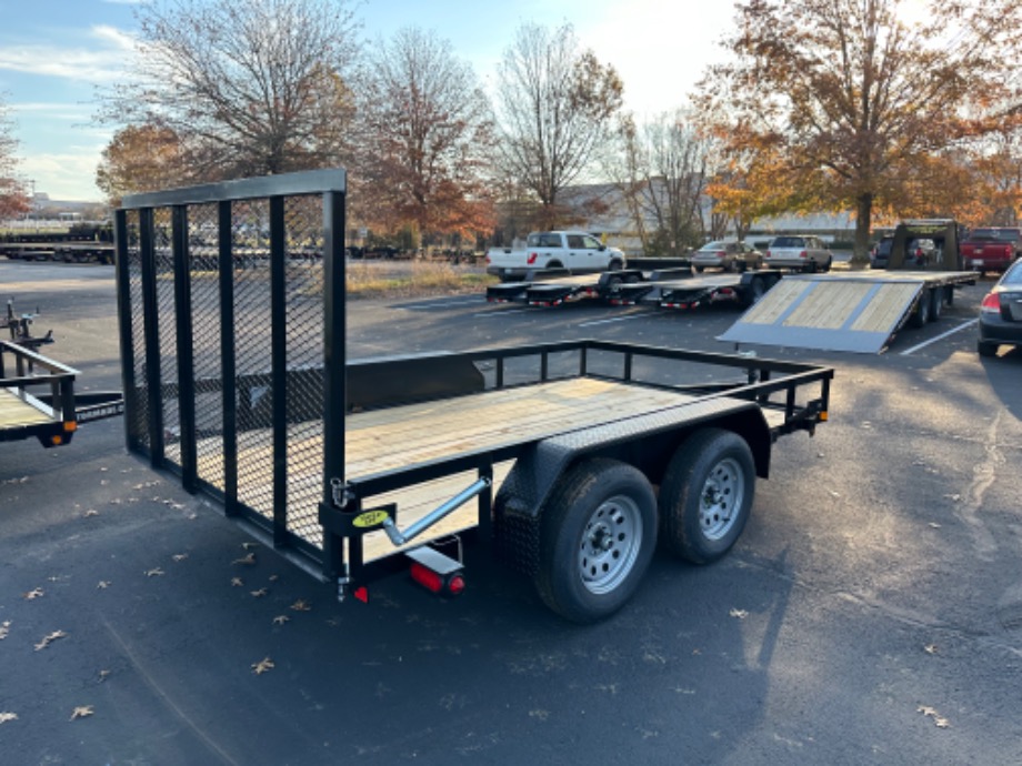 Utility trailer 12ft 7GVWR Spring Assist Gate Utility Trailers 