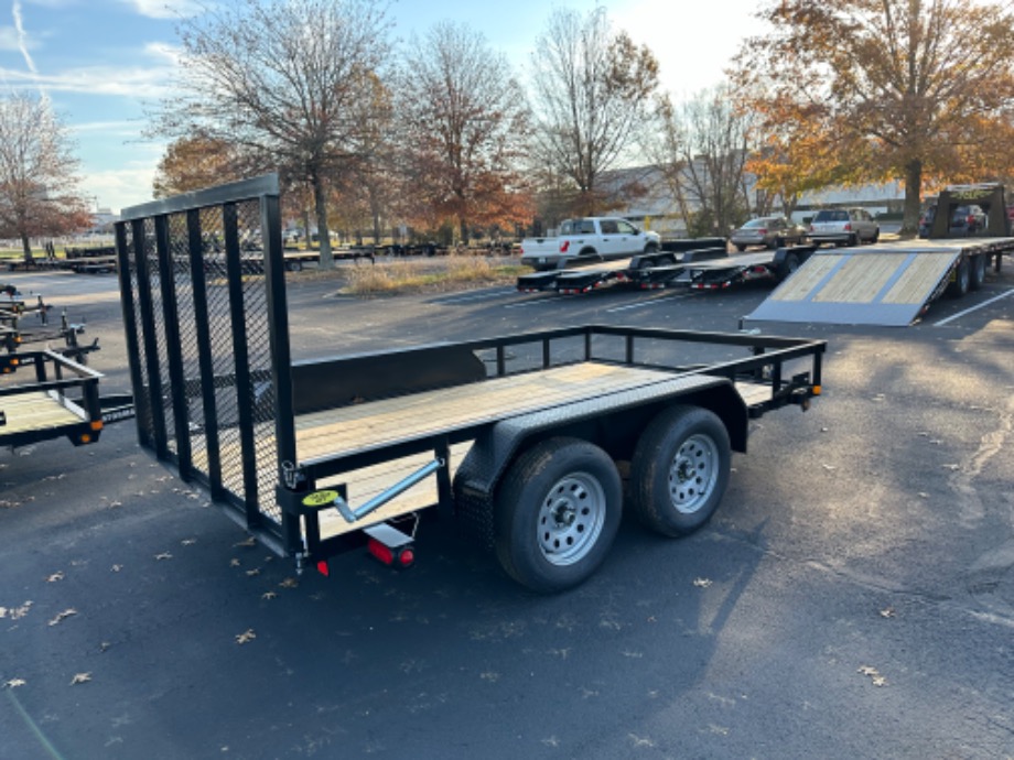 Utility trailer 12ft 7GVWR Spring Assist Gate Utility Trailers 