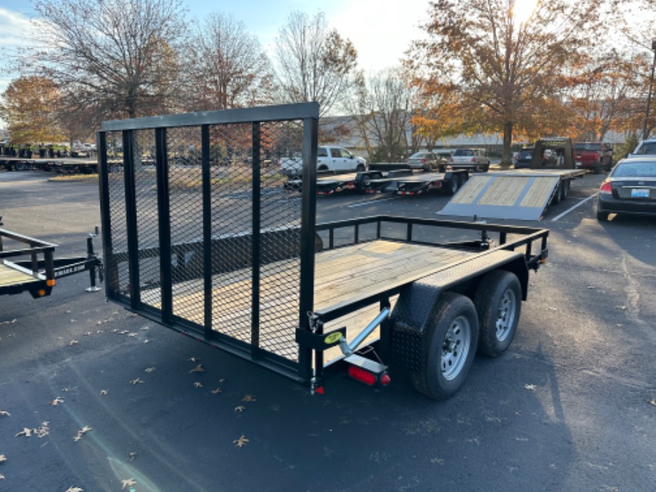 Utility trailer 12ft 7GVWR Spring Assist Gate Utility Trailers 