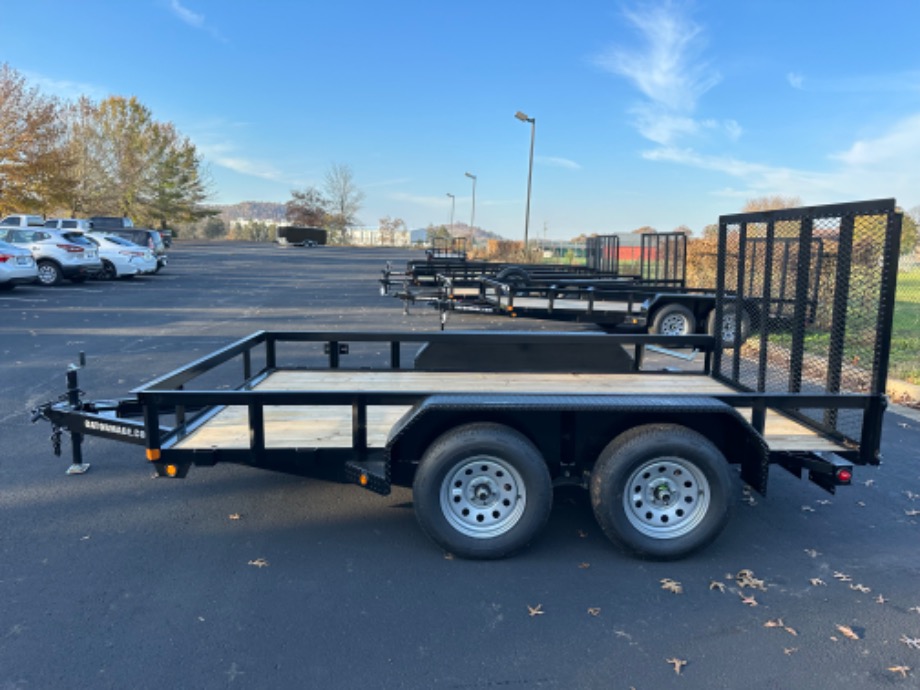 Utility trailer 12ft 7GVWR Spring Assist Gate Utility Trailers 