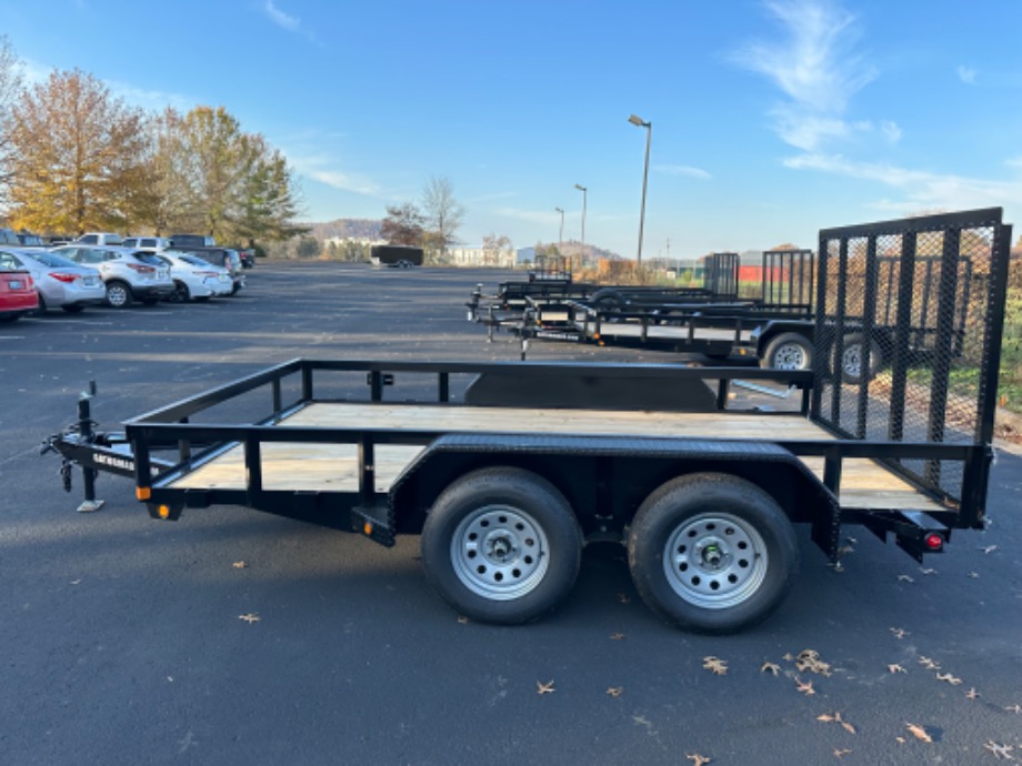 Utility trailer 12ft 7GVWR Spring Assist Gate Utility Trailers 