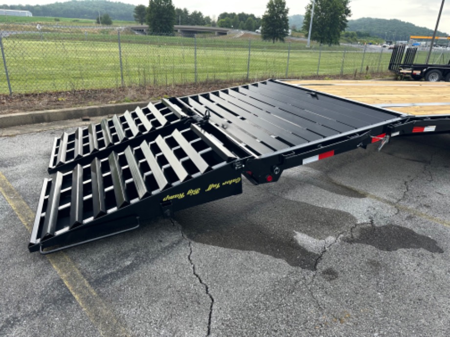 Non CDL Hot Shot 7k Dexter Axles Gooseneck Trailers 