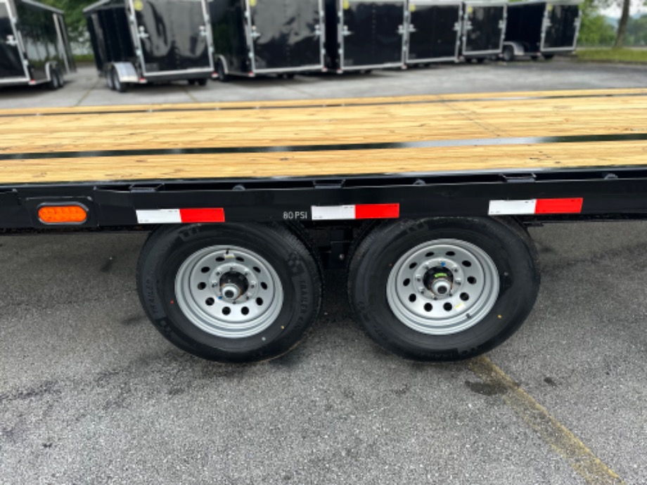 Non CDL Hot Shot 7k Dexter Axles Gooseneck Trailers 