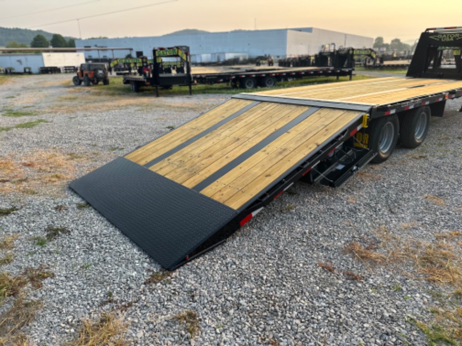 Gooseneck Hydraulic Dovetail Dual Tandem Gooseneck Trailers 