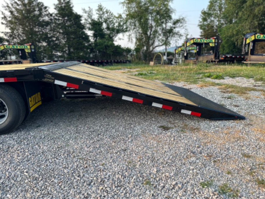 Gooseneck Hydraulic Dovetail Dual Tandem Gooseneck Trailers 