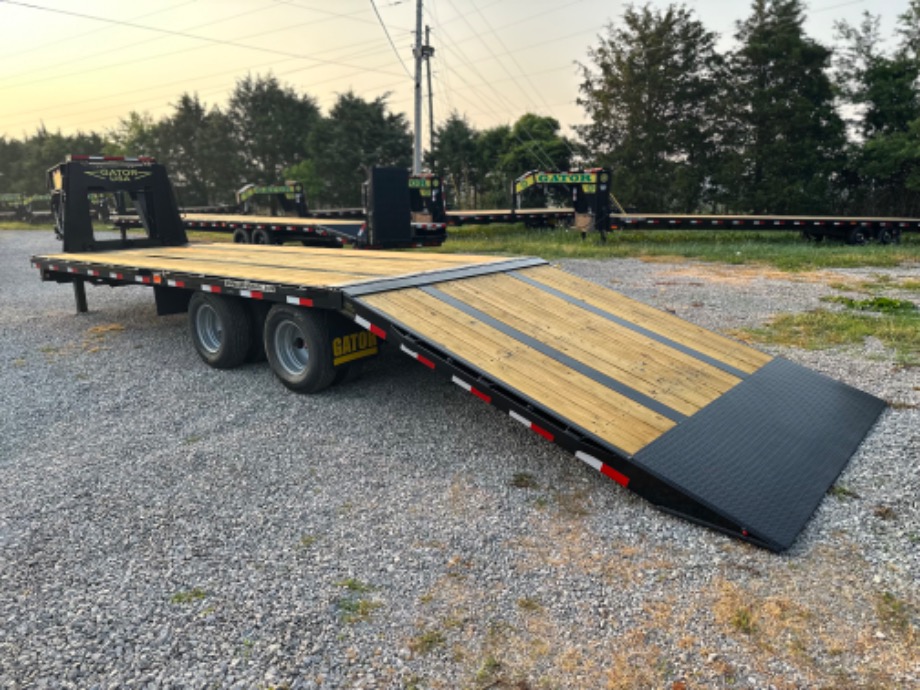 Gooseneck Hydraulic Dovetail Dual Tandem Gooseneck Trailers 