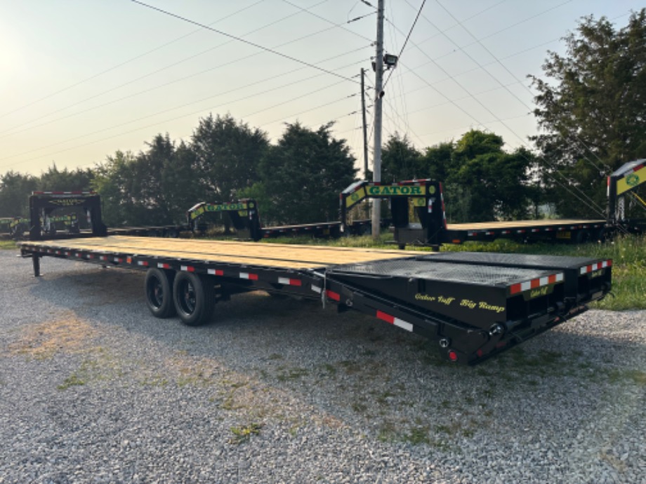 35+5 Elite Gooseneck 7 k Dexter Axles Gooseneck Trailers 