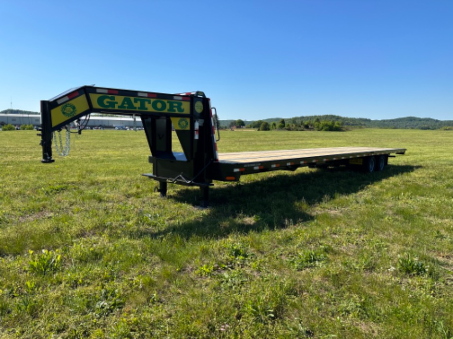 40ft Flat Elite Gooseneck Dual Tandem 24.9k  Gooseneck Trailers 