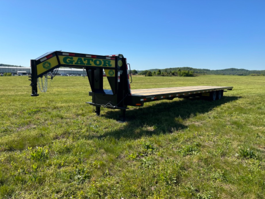 40ft Flat Elite Gooseneck Dual Tandem 24.9k  Gooseneck Trailers 