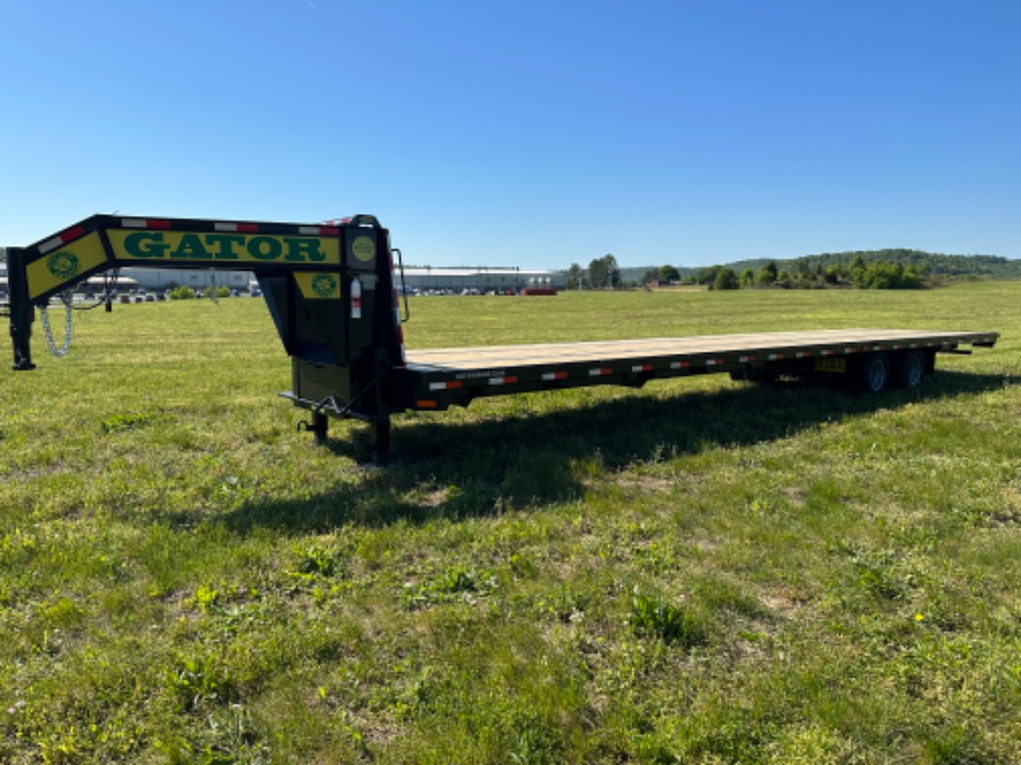 40ft Flat Elite Gooseneck Dual Tandem 24.9k  Gooseneck Trailers 