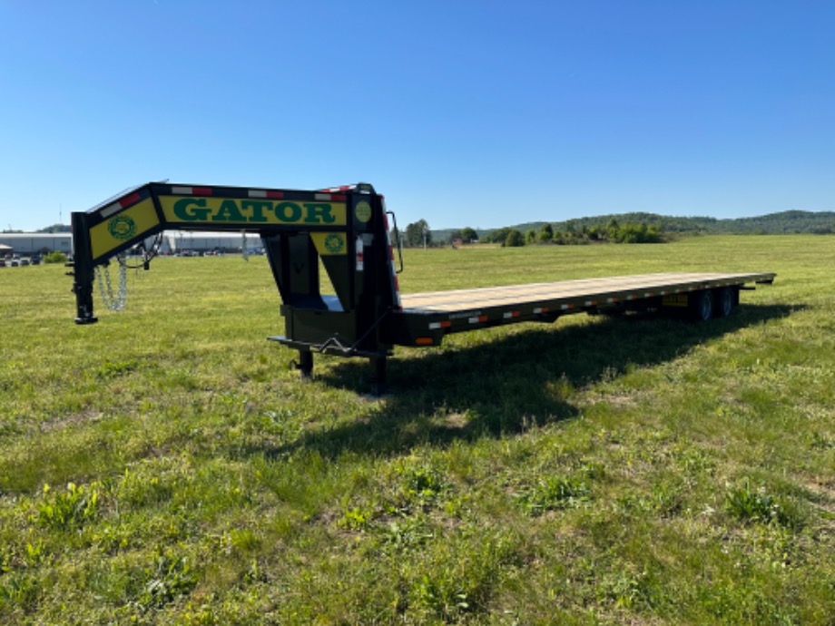 40ft Flat Elite Gooseneck Dual Tandem 24.9k  Gooseneck Trailers 