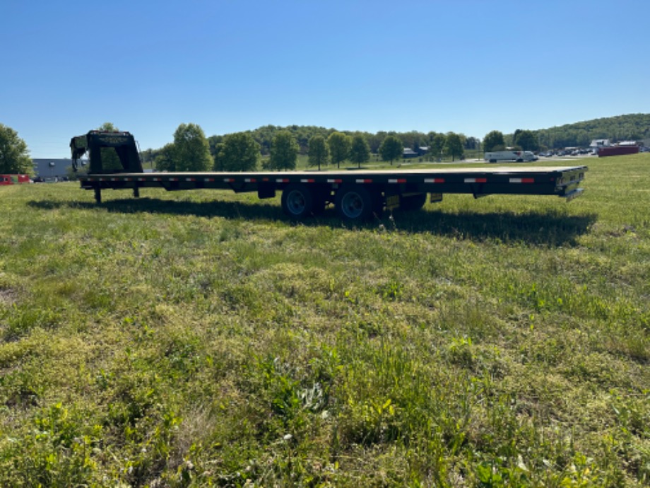 40ft Flat Elite Gooseneck Dual Tandem 24.9k  Gooseneck Trailers 