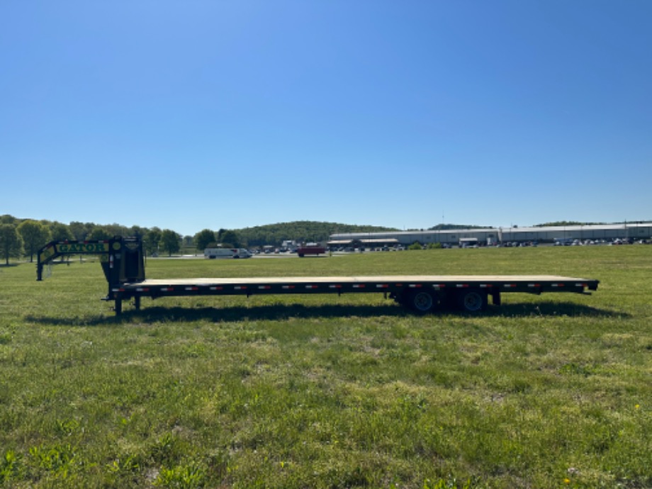 40ft Flat Elite Gooseneck Dual Tandem 24.9k  Gooseneck Trailers 