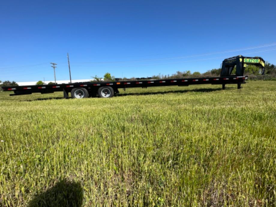 40ft Flat Elite Gooseneck Dual Tandem 24.9k  Gooseneck Trailers 